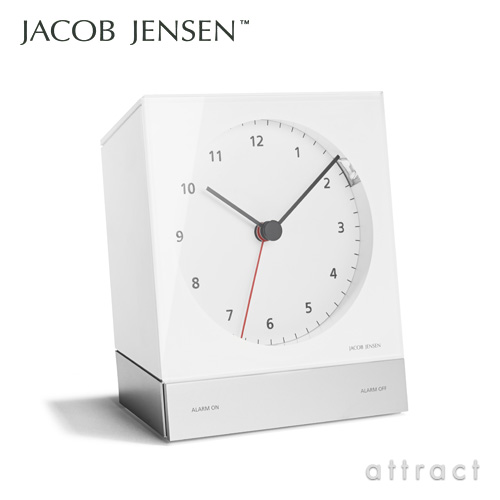 JACOB JENSEN ヤコブ・イェンセン Alarm Clock アラームクロック テーブルクロック アラーム機能（スヌーズ・ライト付き） カラー：3色