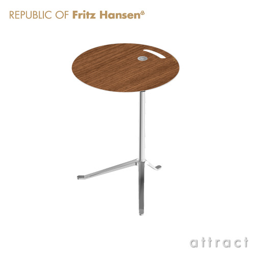 Fritz Hansen フリッツハンセン LITTLE FRIEND リトルフレンド KS11 サイドテーブル （高さ調節機能付き） 天板：ナチュラルウッド デザイン：キャスパー・サルト