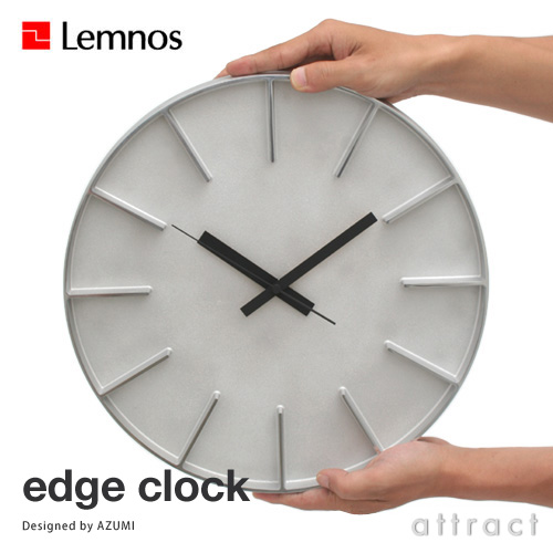 Lemnos レムノス edge clock エッジクロック AZ-0115 ウォールクロック