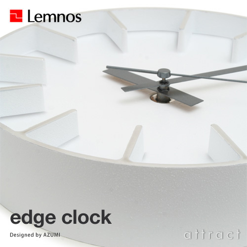 Lemnos レムノス edge clock エッジクロック AZ-0116 ウォールクロック