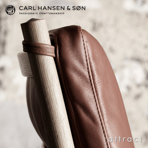 Carl Hansen & Son カールハンセン＆サン OW149 コロニアルチェア オーク（オイルフィニッシュ） 張座：レザー Thor デザイン：オーレ・ヴァンシャー