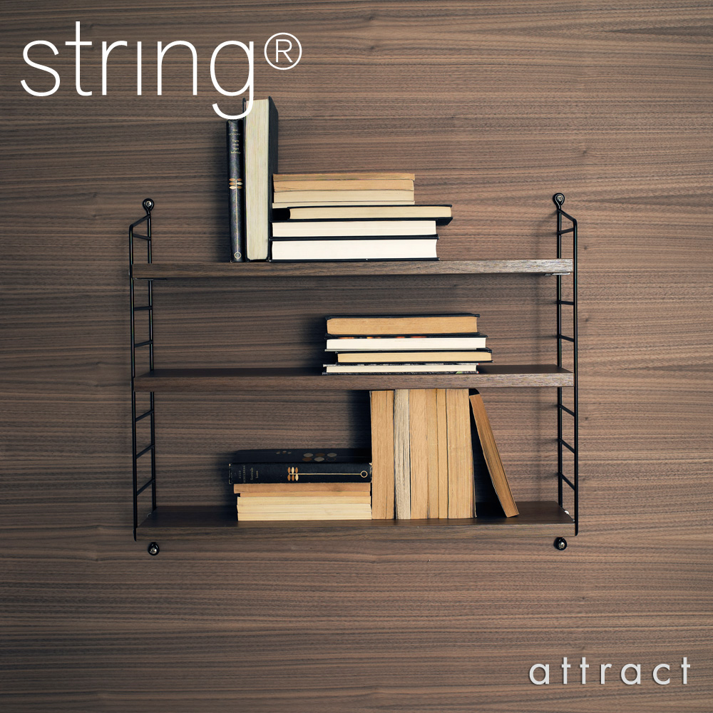 string pocket ストリング ポケット ウォールシェルフ カラー：全9色 3段 デザイン：ニルス・ストリニング - attract