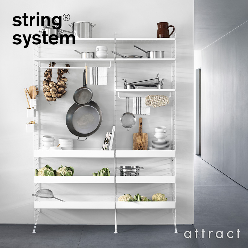 string system ストリング システム メタルシェルフ ハイエッジ 58×30